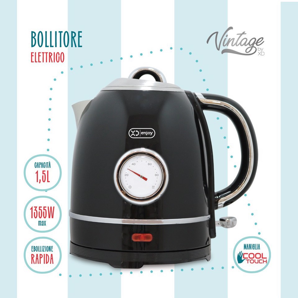 XD Vintage Bollitore Elettrico