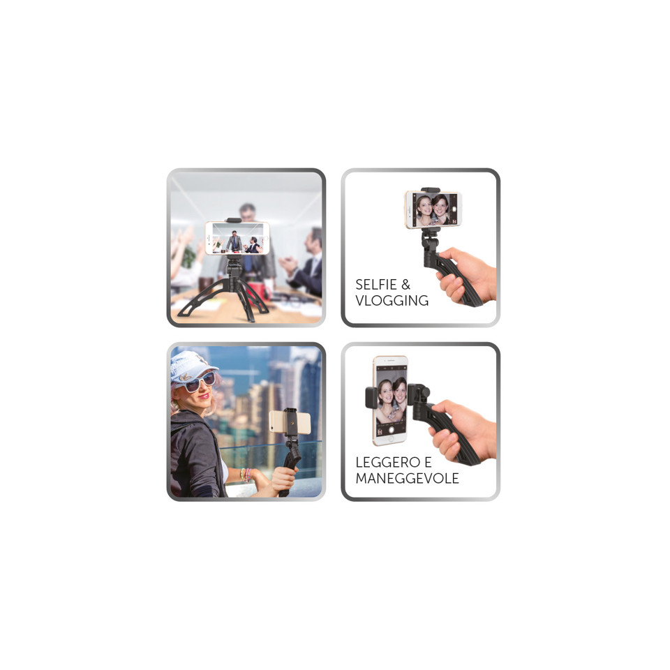 XD Enjoy XDAPL04 bastone per selfie Universale Nero