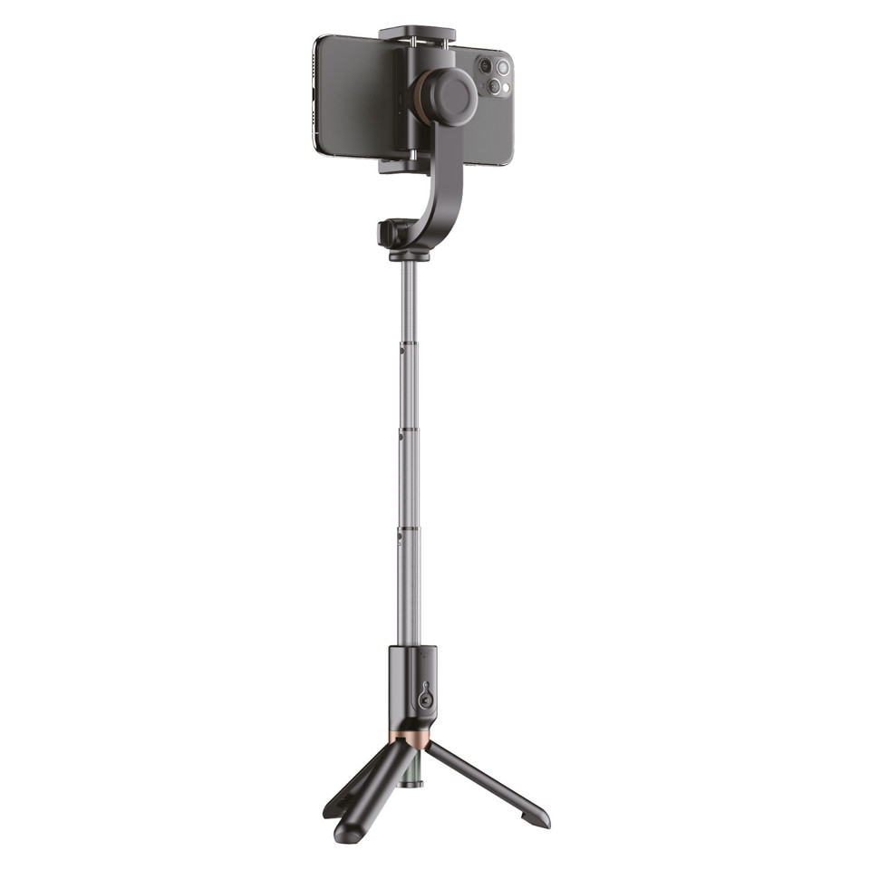 XD Enjoy XDAPLGIMBAL stabilizzatore per macchina fotografica Stabilizzatore per fotocamera per smartphone Nero