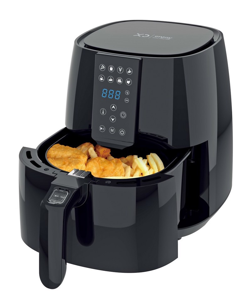 XD Enjoy XDATC261 Friggitrice ad Aria 2,6 L 1500W colore Nero XD Enjoy XDATC261 Friggitrice ad Aria 2,6 L 1500W colore Nero