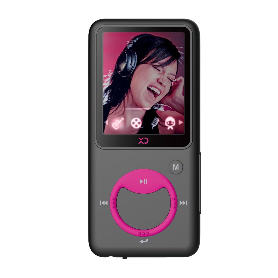 XD Enjoy XDBTR312PNK lettore e registratore MP3/MP4 Lettore MP4 Grigio, Rosa XD Enjoy XDBTR312PNK lettore e registratore MP3/MP4 Lettore MP4 Grigio, Rosa
