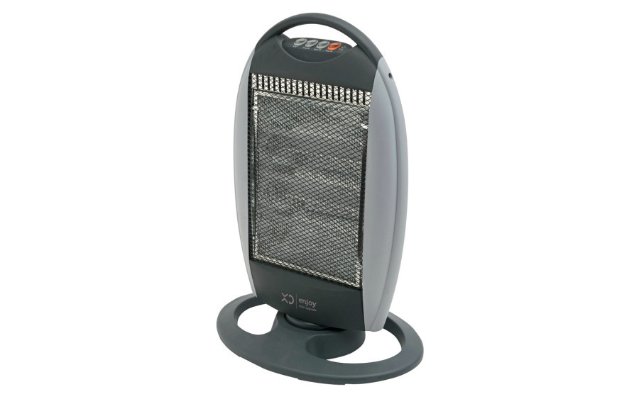 XD Enjoy XDBW607M stufetta elettrica Interno Grigio 1200 W Riscaldatore di ambienti elettrico alogeno XD Enjoy XDBW607M stufetta elettrica Interno Grigio 1200 W Riscaldatore di ambienti elettrico alogeno