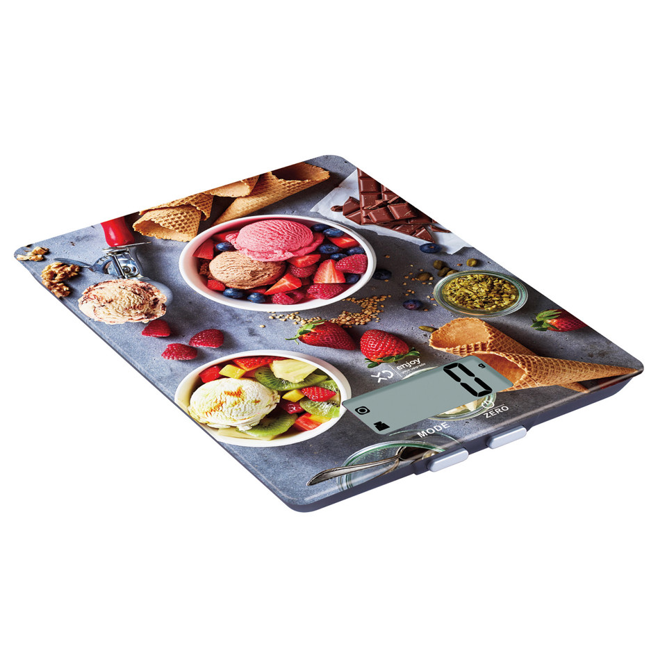 XD Enjoy XDCAM9336K bilancia da cucina Multicolore Superficie piana Rettangolo Bilancia da cucina elettronica XD Enjoy XDCAM9336K bilancia da cucina Multicolore Superficie piana Rettangolo Bilancia da cucina elettronica