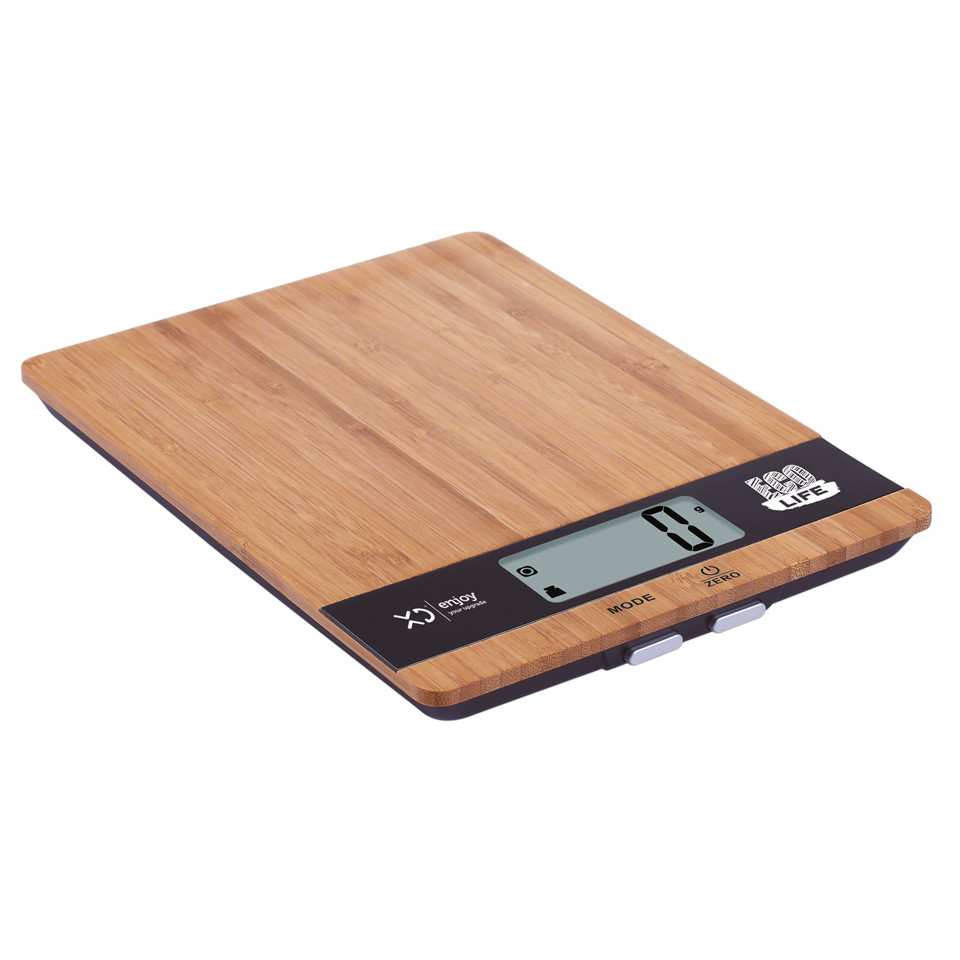 XD Enjoy XDCAM9710K bilancia da cucina Bamboo Superficie piana Rettangolo Bilancia da cucina elettronica