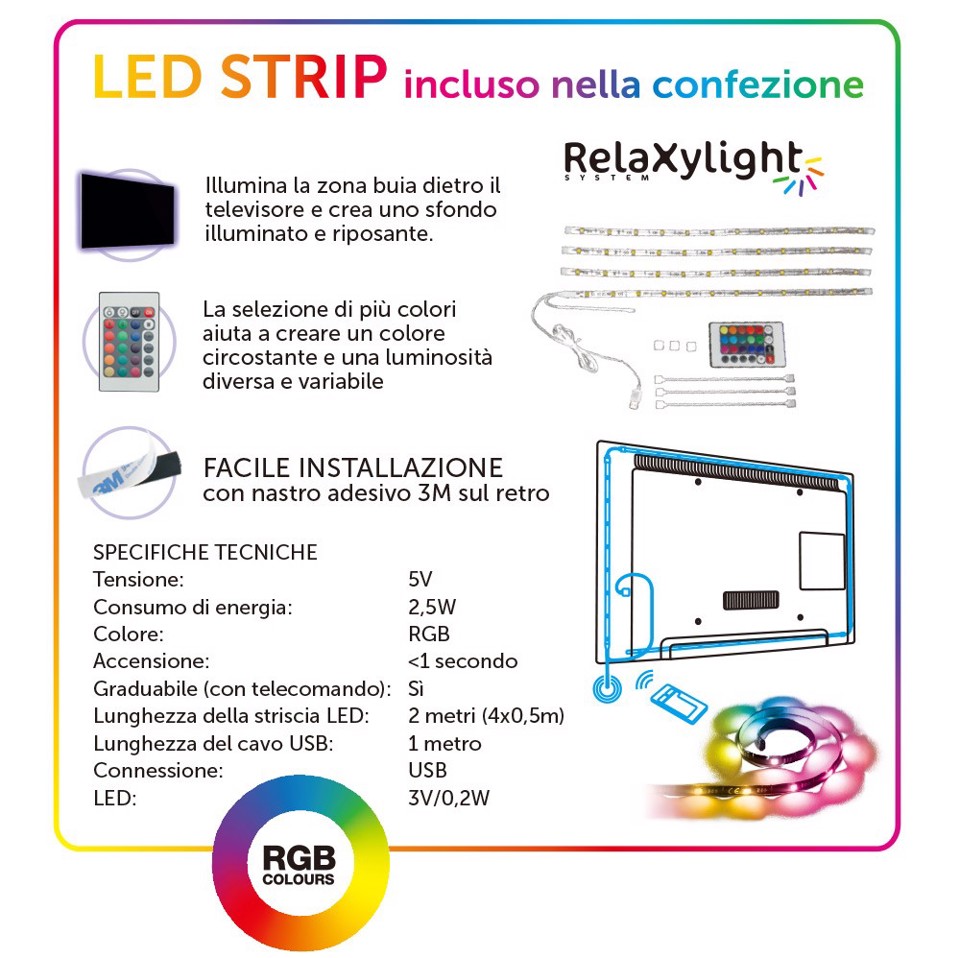 XD Enjoy XDCIM4433XLED Supporto TV a parete 139,7 cm (55") Nero