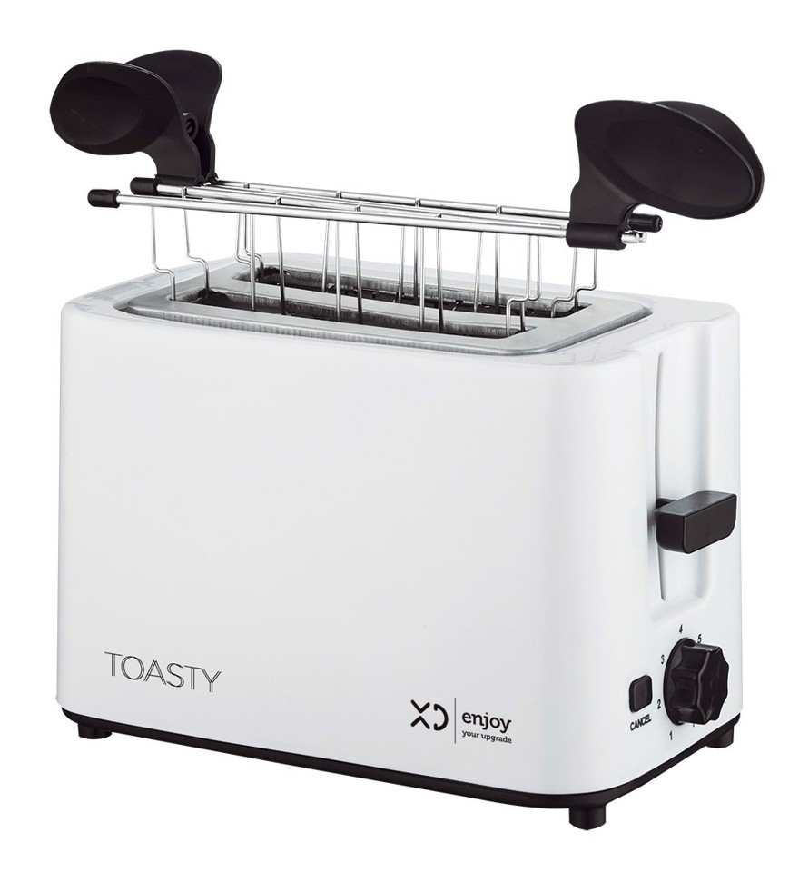 XD Enjoy XDCT818 tostapane 2 fetta/e 700 W Nero, Bianco