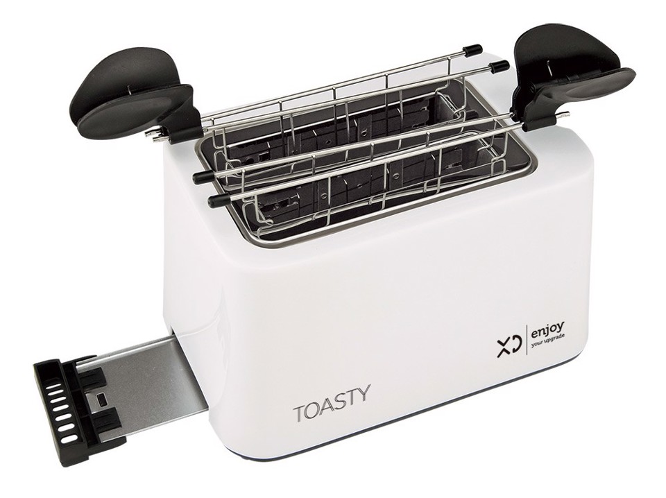 XD Enjoy XDCT818 tostapane 2 fetta/e 700 W Nero, Bianco