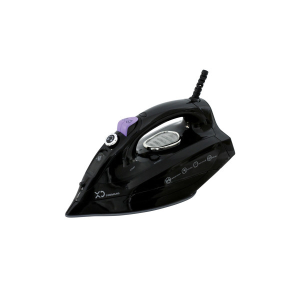 XD Enjoy XDCU2317 ferro da stiro Ferro da stiro a secco e a vapore 2200 W Nero, Porpora
