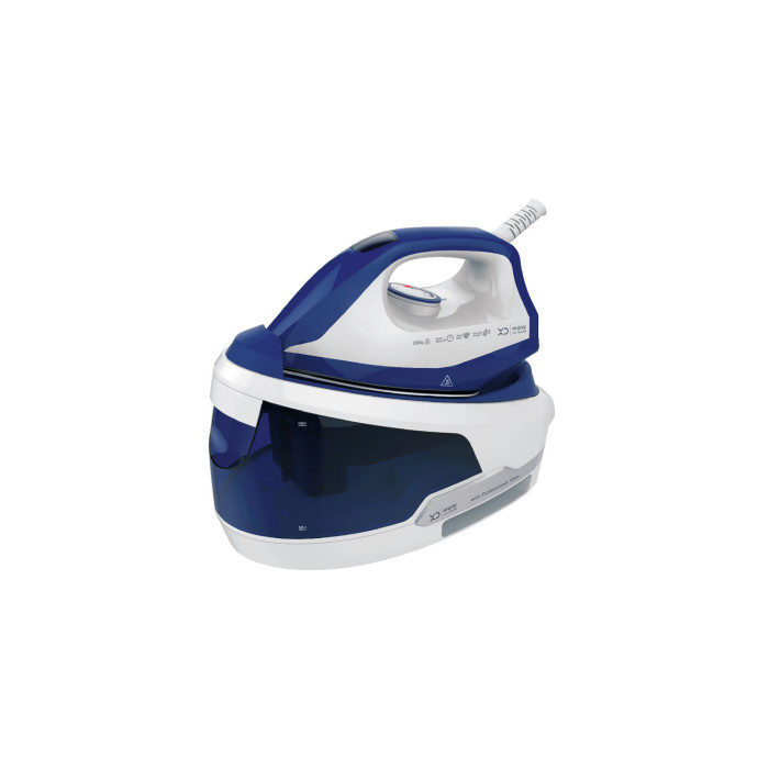 XD Enjoy XDCU2480 ferro da stiro Ferro da stiro a secco e a vapore Ceramica 2200 W Blu, Bianco