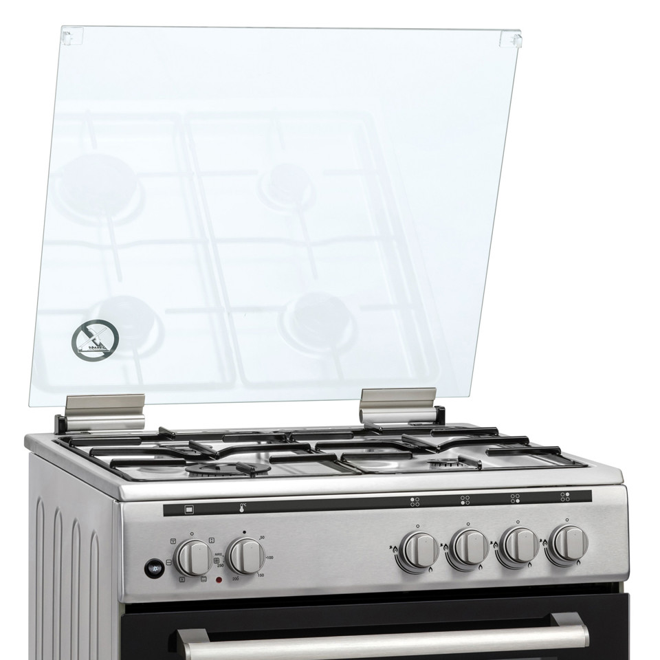 XD Enjoy XDCU66FEMX cucina Piano cottura Gas Acciaio inossidabile A