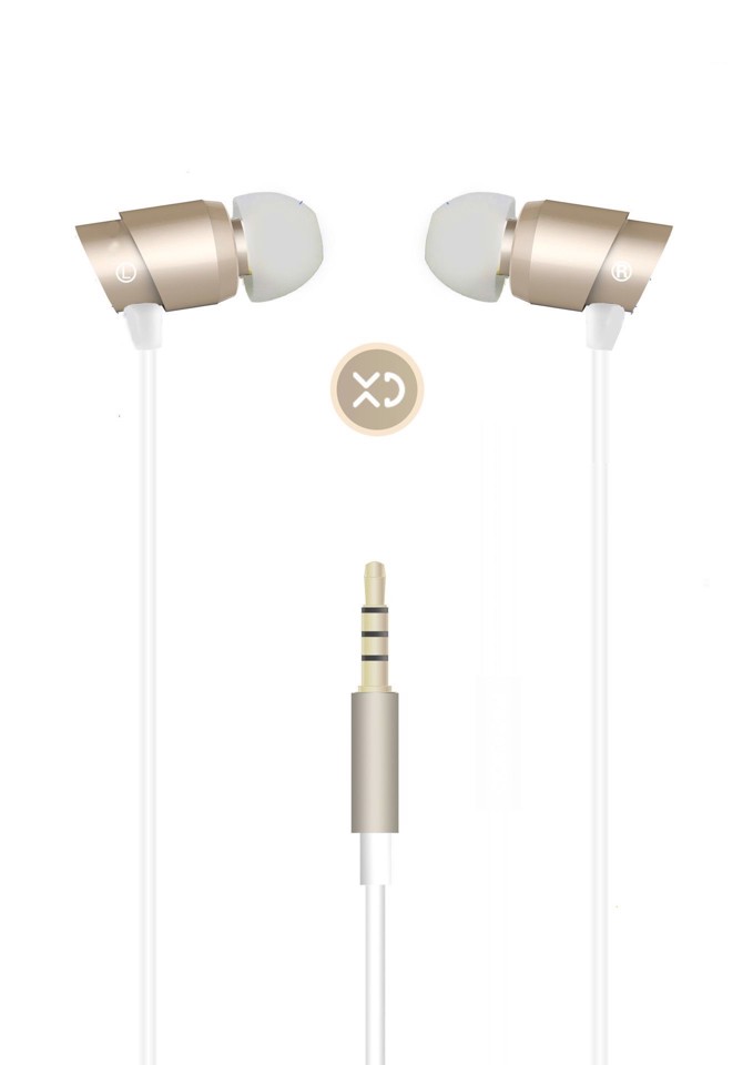 XD Enjoy XDE42PCHA cuffia e auricolare Cuffie Cablato In-ear Musica e Chiamate Champagne XD Enjoy XDE42PCHA cuffia e auricolare Cuffie Cablato In-ear Musica e Chiamate Champagne