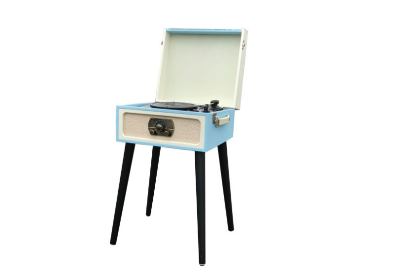 XD Enjoy XDEMTR03 piatto audio Giradischi con trasmissione a cinghia Blu