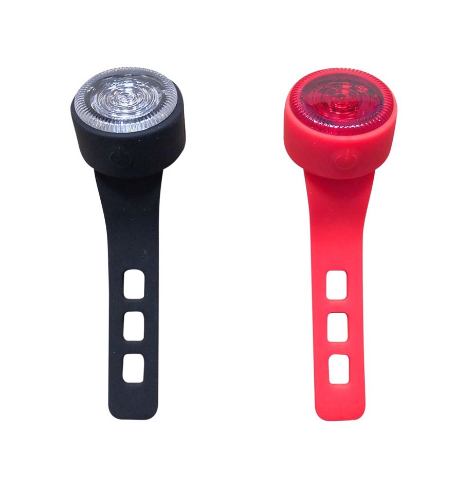 XD Enjoy XDFE586 illuminazione bicicletta Illuminazione posteriore + Illuminazione anteriore (set) LED XD Enjoy XDFE586 illuminazione bicicletta Illuminazione posteriore + Illuminazione anteriore (set) LED