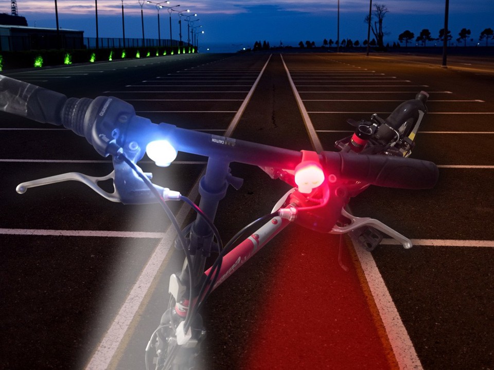 XD Enjoy XDFE586 illuminazione bicicletta Illuminazione posteriore + Illuminazione anteriore (set) LED