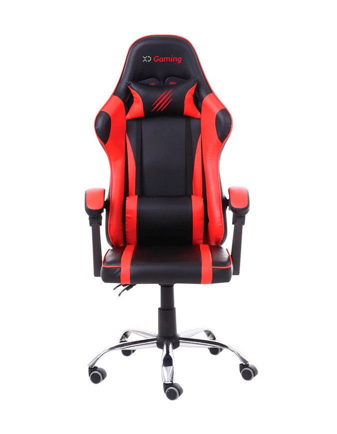 XD Enjoy XDGC005 sedia per videogioco Sedia per gaming universale Seduta imbottita Nero, Rosso