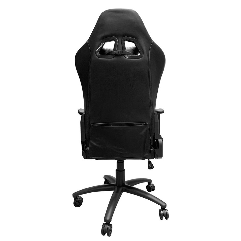 XD Enjoy XDGC015 poltrona gaming Seduta imbottita Nero, sedia gaming con led e usb