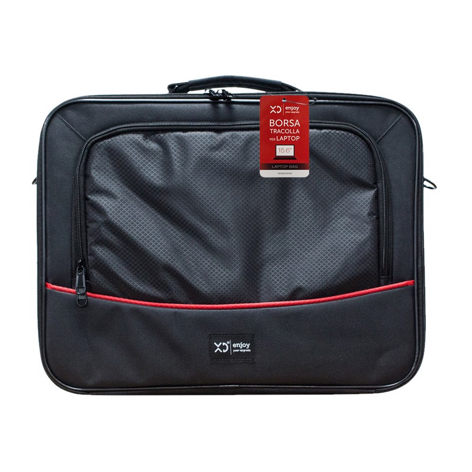 XD Enjoy XDGDC4040 borsa per notebook 39,6 cm (15.6") Borsa con caricamento dall'alto Nero, Rosso XD Enjoy XDGDC4040 borsa per notebook 39,6 cm (15.6") Borsa con caricamento dall'alto Nero, Rosso