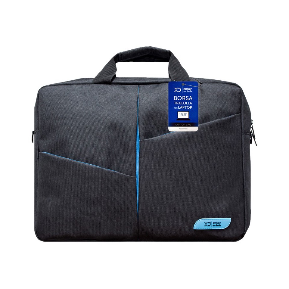 XD Enjoy XDGDC9913 borsa per notebook 39,6 cm (15.6") Valigetta ventiquattrore Nero, Blu XD Enjoy XDGDC9913 borsa per notebook 39,6 cm (15.6") Valigetta ventiquattrore Nero, Blu