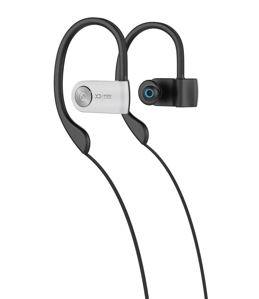 XD Enjoy XDH926BTSIL cuffia e auricolare Wireless A clip Sport Bluetooth Nero, Argento XD Enjoy XDH926BTSIL cuffia e auricolare Wireless A clip Sport Bluetooth Nero, Argento