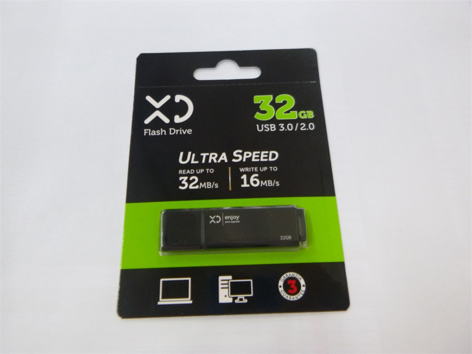 XD Enjoy XDHU351GRE unità flash USB 32 GB USB tipo A 3.0 Nero
