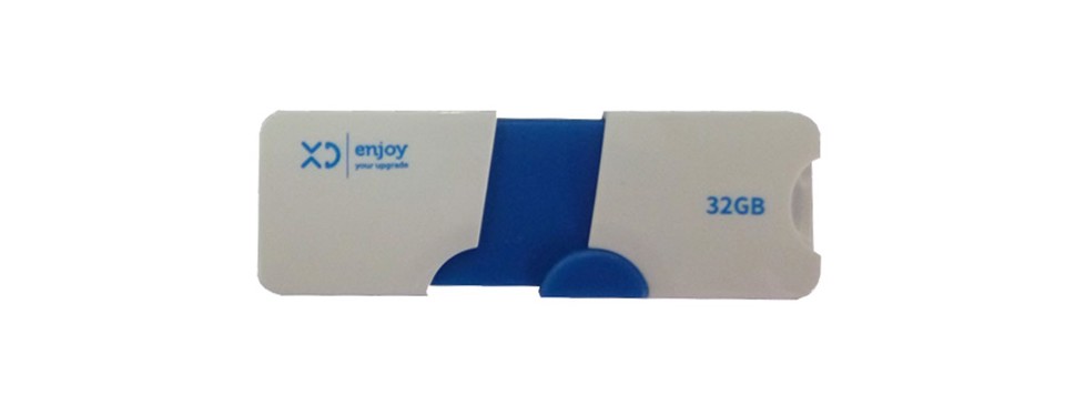 XD Enjoy XDHU905BLU unità flash USB 32 GB USB tipo A 3.0 Blu, Bianco