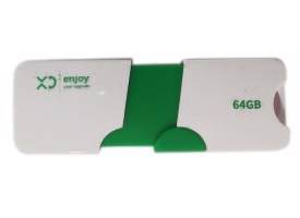 XD Enjoy XDHU905GRE unità flash USB 64 GB USB tipo A 3.0 Verde, Bianco XD Enjoy XDHU905GRE unità flash USB 64 GB USB tipo A 3.0 Verde, Bianco