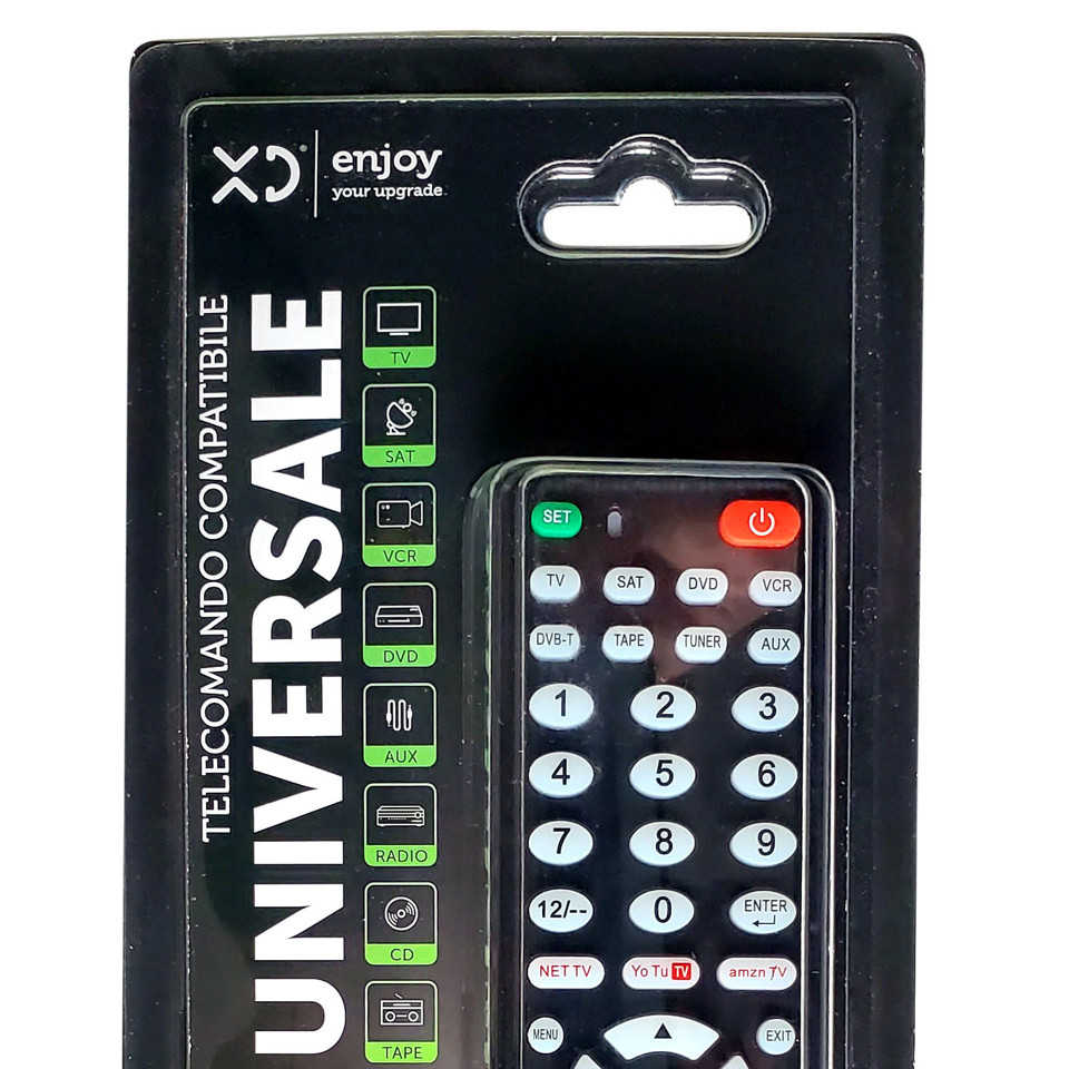 XD Enjoy XDHY6500 telecomando Universale Nero