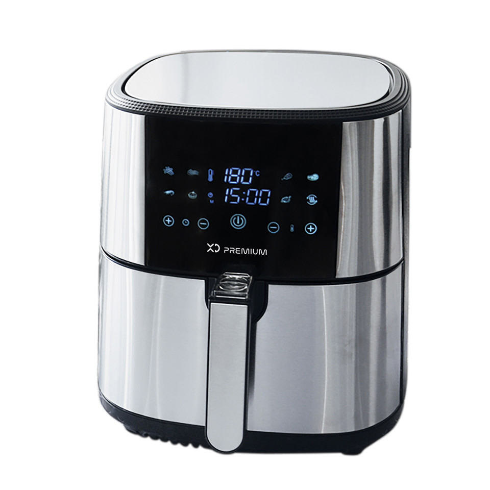 XD Premium XDJW514 friggitrice ad aria 6 L 1800 W colore Nero, Acciaio inossidabile XD Premium XDJW514 friggitrice ad aria 6 L 1800 W colore Nero, Acciaio inossidabile