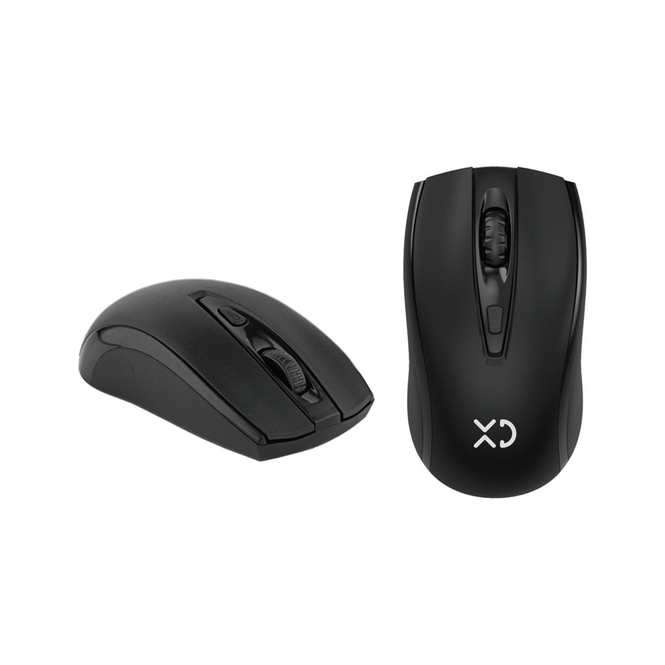 XD Enjoy XDKB266BLK tastiera RF Wireless QWERTY Nero, Rosso