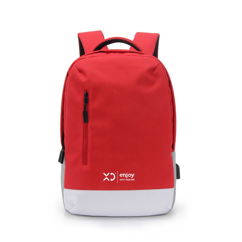 XD Enjoy XDKL504RED borsa per notebook 39,6 cm (15.6") Zaino Grigio, Rosso, Bianco XD Enjoy XDKL504RED borsa per notebook 39,6 cm (15.6") Zaino Grigio, Rosso, Bianco