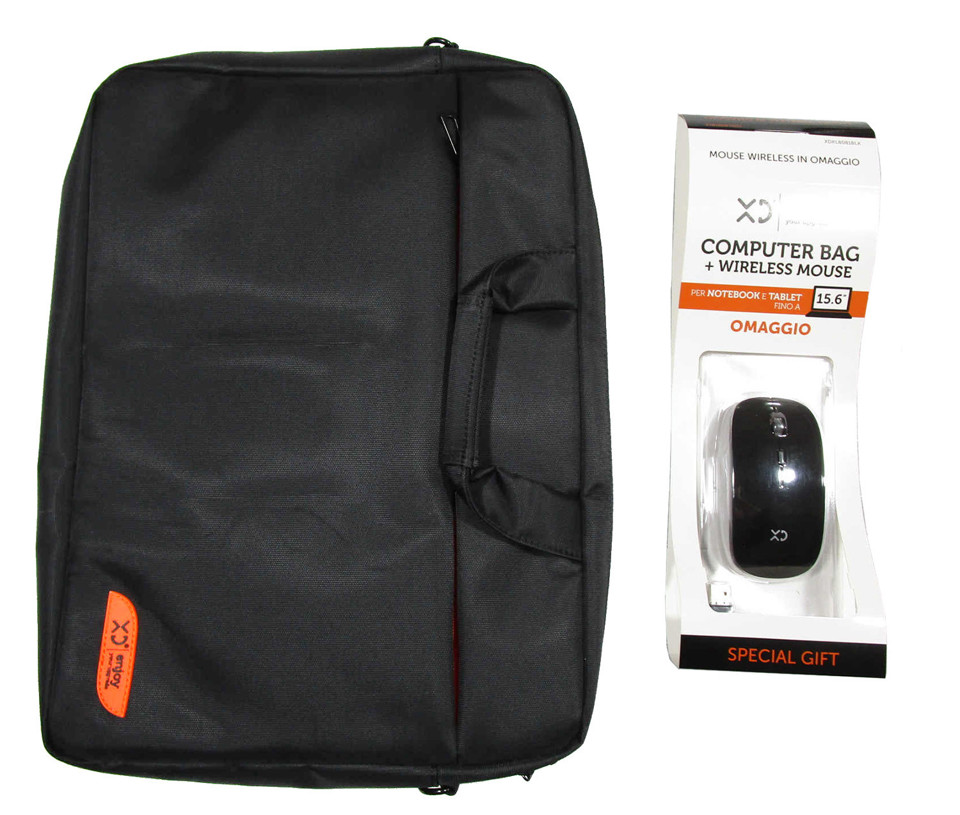 XD Enjoy XDKL8081BLK borsa per notebook 39,6 cm (15.6") Valigetta ventiquattrore Nero