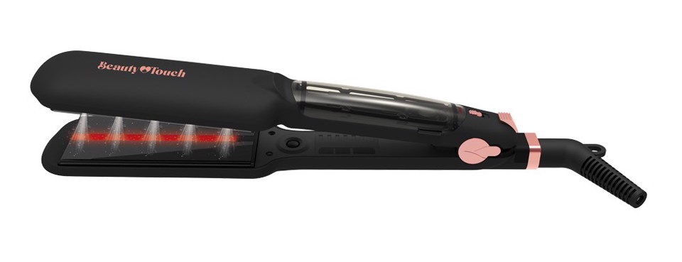 XD Enjoy XDKR090 Piastra per capelli Vapore Nero, Rosa 185 W 2,5 m STEAM POWER TECNOLOGIA A INFRAROSSO XD Enjoy XDKR090 Piastra per capelli Vapore Nero, Rosa 185 W 2,5 m STEAM POWER TECNOLOGIA A INFRAROSSO