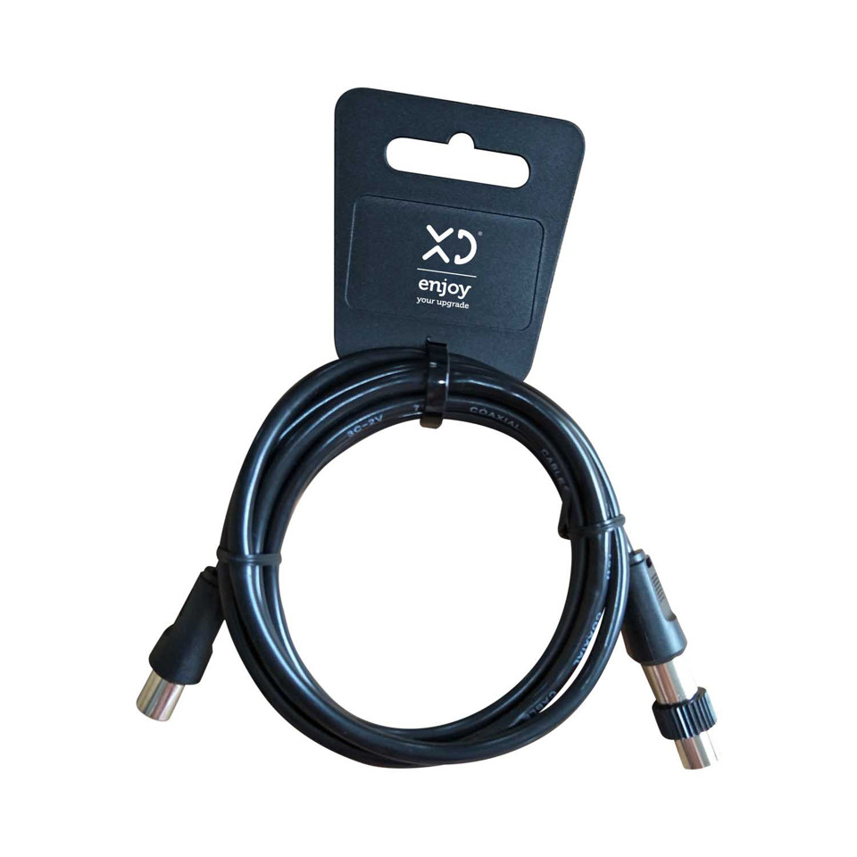 XD Enjoy XDMB001BLK cavo coassiale 1,5 m Nero