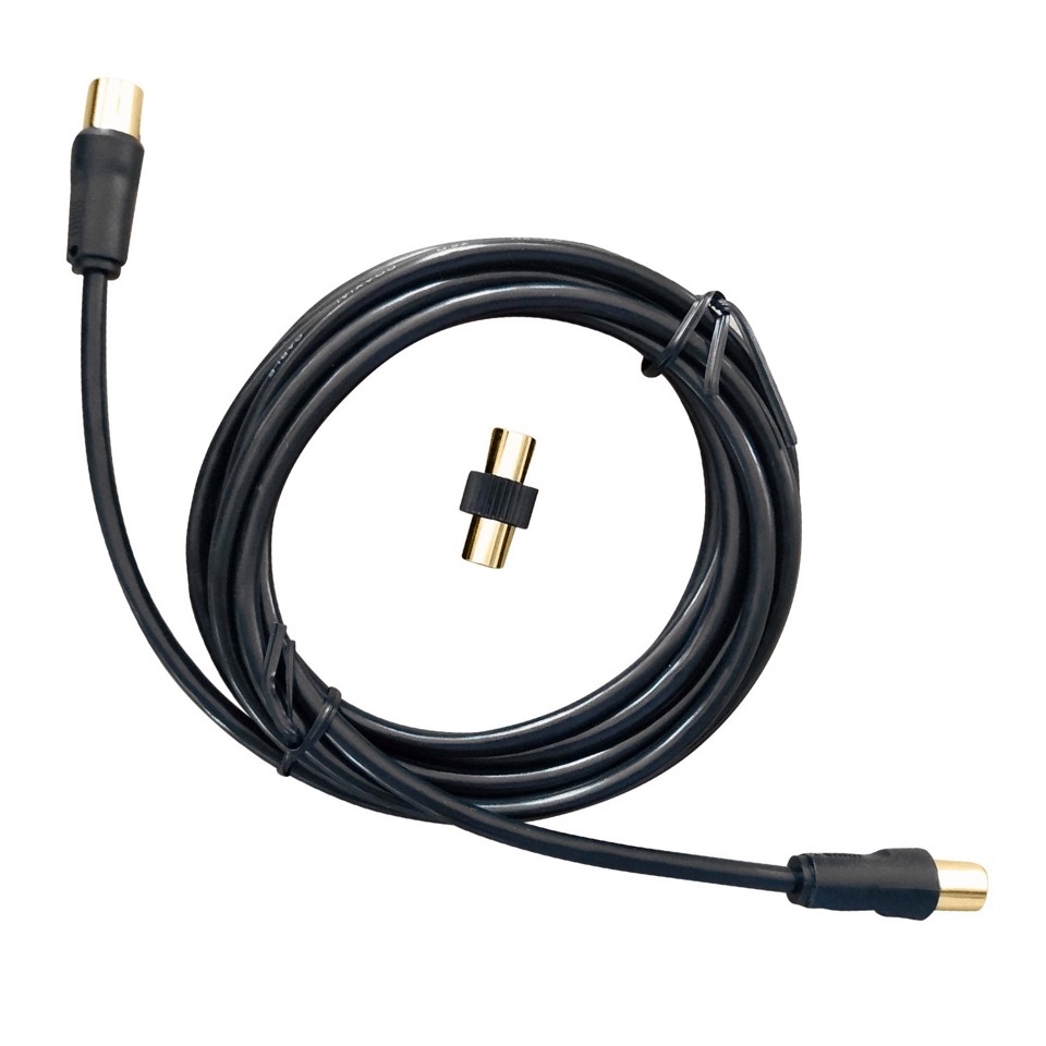 XD Enjoy XDMB005BLK cavo coassiale 5 m Nero XD Enjoy XDMB005BLK cavo coassiale 5 m Nero