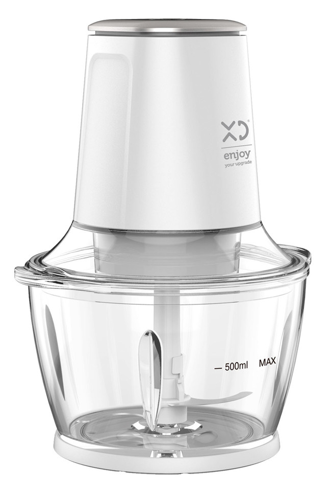 XD Enjoy XDMOL06WH Tritatutto elettrico 1lt ciotola in vetro 250 W Bianco
