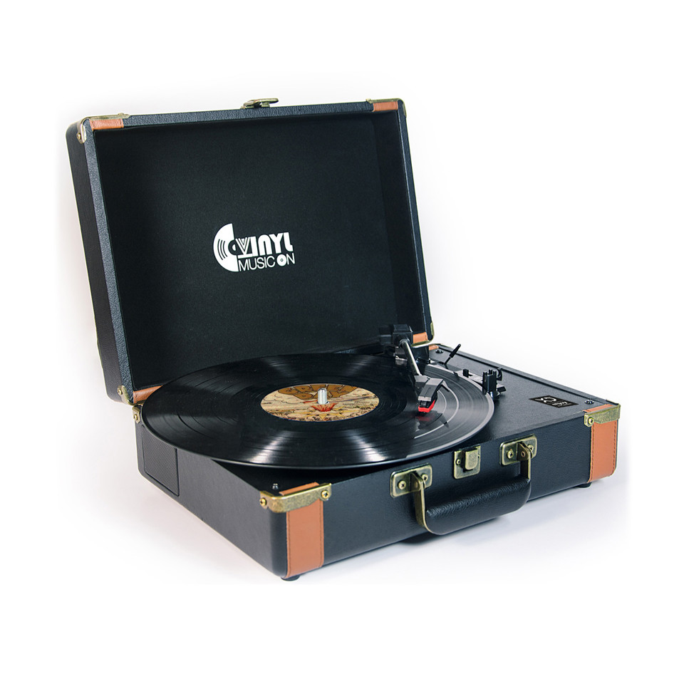 XD Enjoy XDMPK020BLK piatto audio Giradischi con trasmissione a cinghia Nero