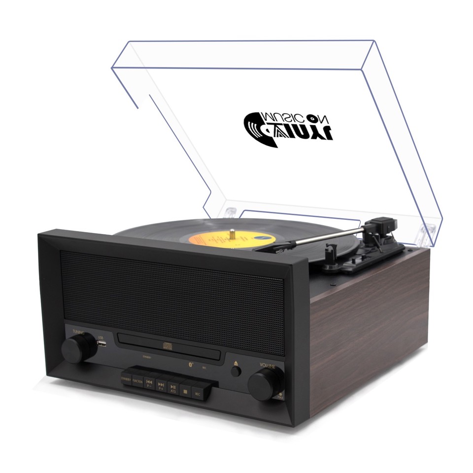 XD Enjoy XDMPK160 piatto audio Nero, Legno XD Enjoy XDMPK160 piatto audio Nero, Legno