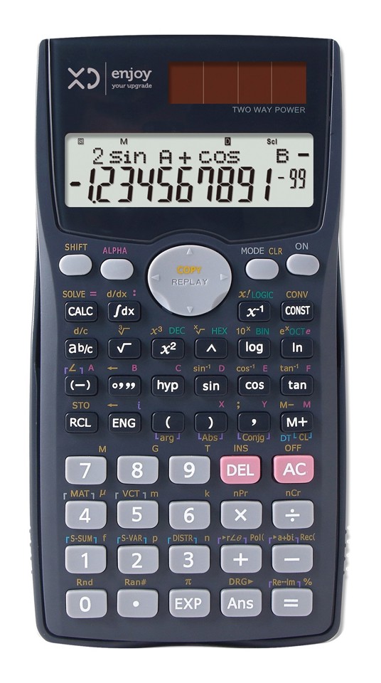 XD Enjoy XDOS991 calcolatrice Desktop Calcolatrice scientifica Nero XD Enjoy XDOS991 calcolatrice Desktop Calcolatrice scientifica Nero