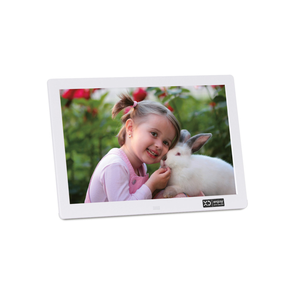 XD Enjoy XDPF08AWHT cornice per foto digitali Bianco 20,8 cm (8.2")