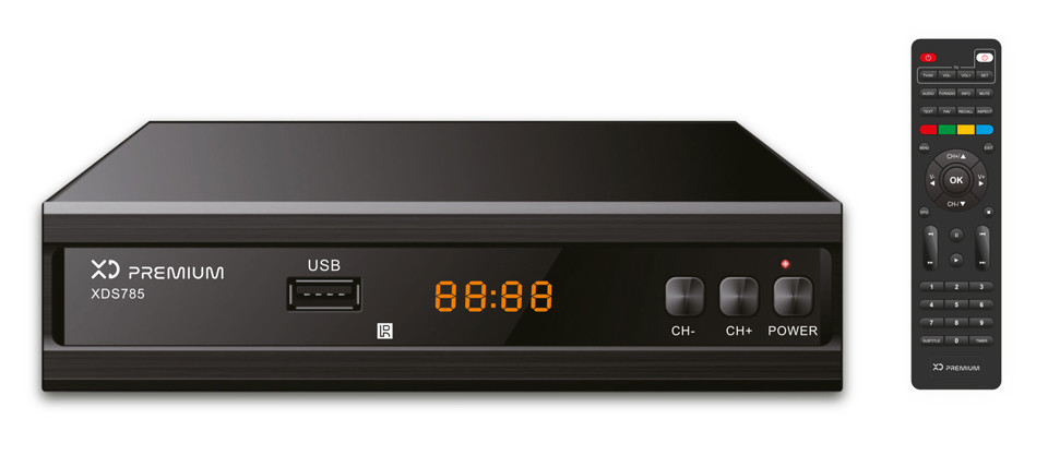 XD Enjoy XDS785 set-top box TV Terrestre Full HD Nero