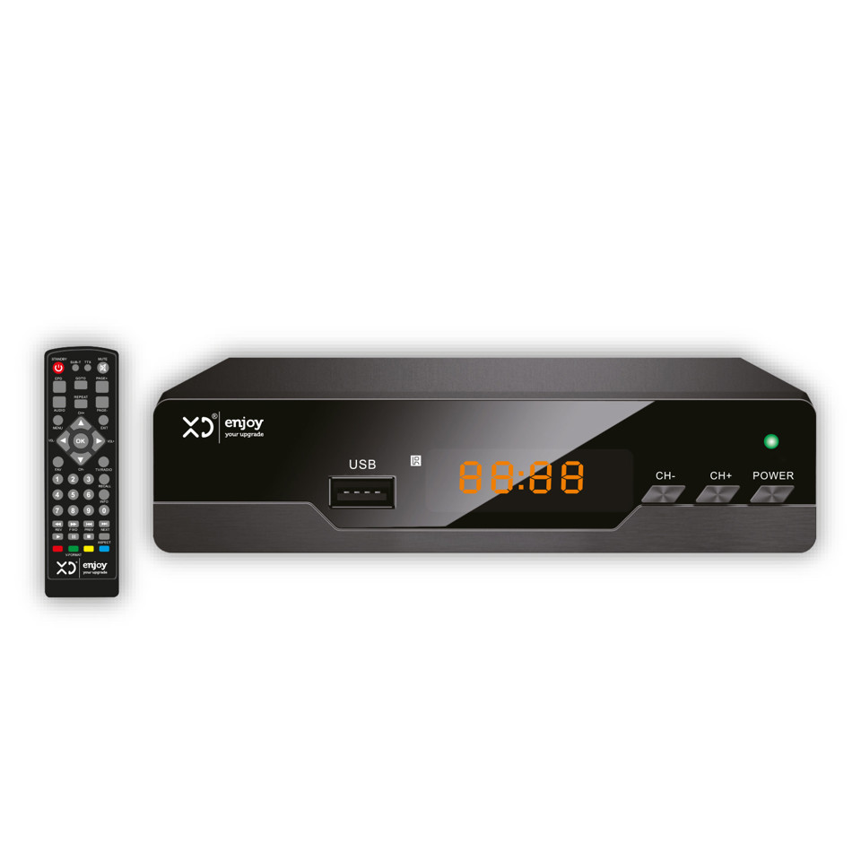 XD Enjoy XDS799 set-top box TV Terrestre Full HD Nero
