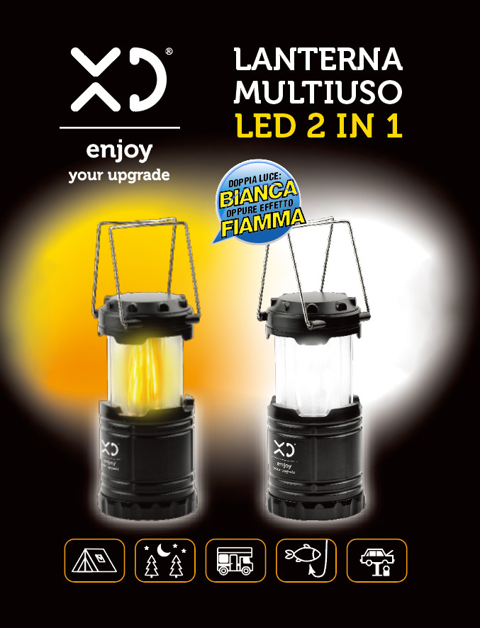 XD Enjoy XDS86 lanterna LED Nero
