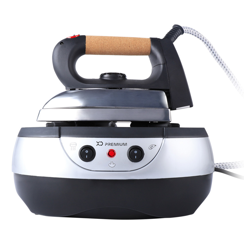 XD Enjoy XDSS118 ferro da stiro a caldaia 800 W 1 L Alluminio Nero, Acciaio inossidabile