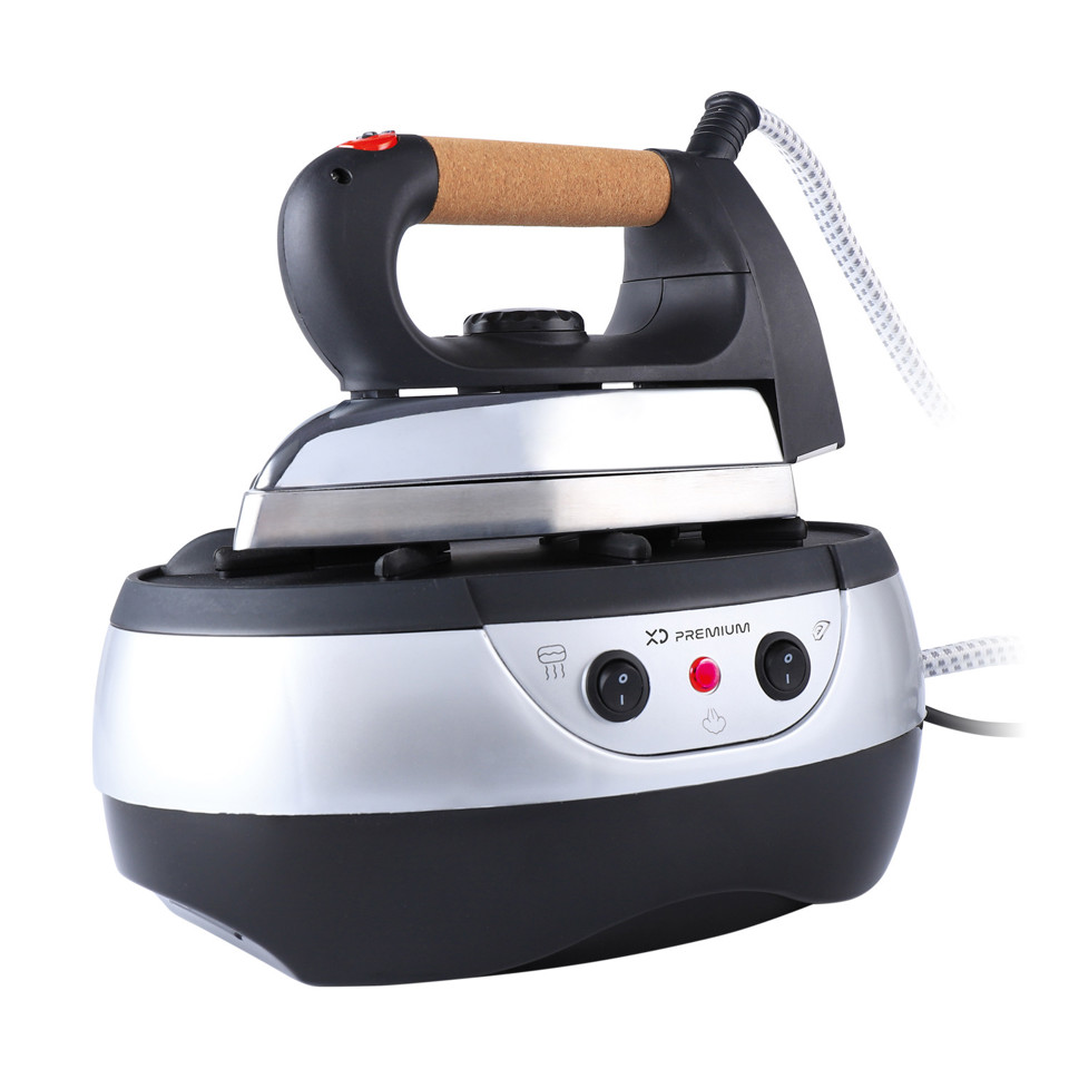 XD Enjoy XDSS118 ferro da stiro a caldaia 800 W 1 L Alluminio Nero, Acciaio inossidabile