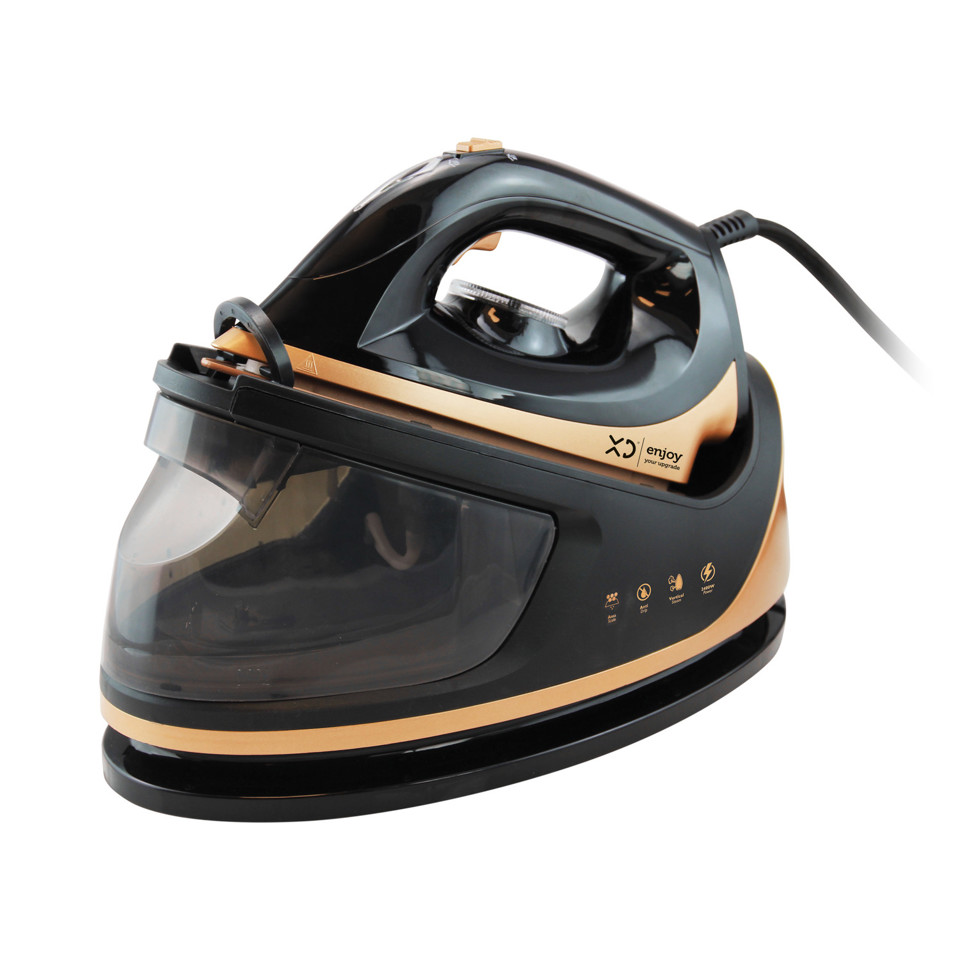 XD Enjoy XDSS199 ferro da stiro a caldaia 1,1 L Ceramica Nero, Oro