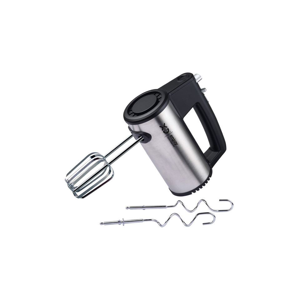 XD Enjoy XDUS8027 sbattitore Sbattitore manuale 300 W Nero, Argento