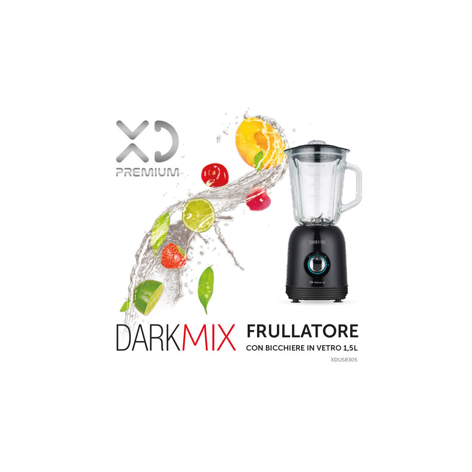 XD Enjoy XDUS8305 frullatore 1,5 L Frullatore da tavolo 800 W Nero