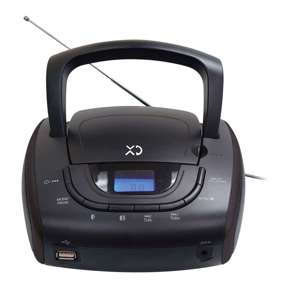 XD Enjoy XDUSB918PBLK lettore CD Lettore CD portatile Nero XD Enjoy XDUSB918PBLK lettore CD Lettore CD portatile Nero