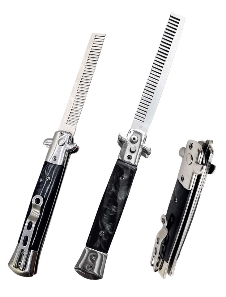 Rebel XDWGBS203 pettine a serramanico richiudibile Nero 1 pz
