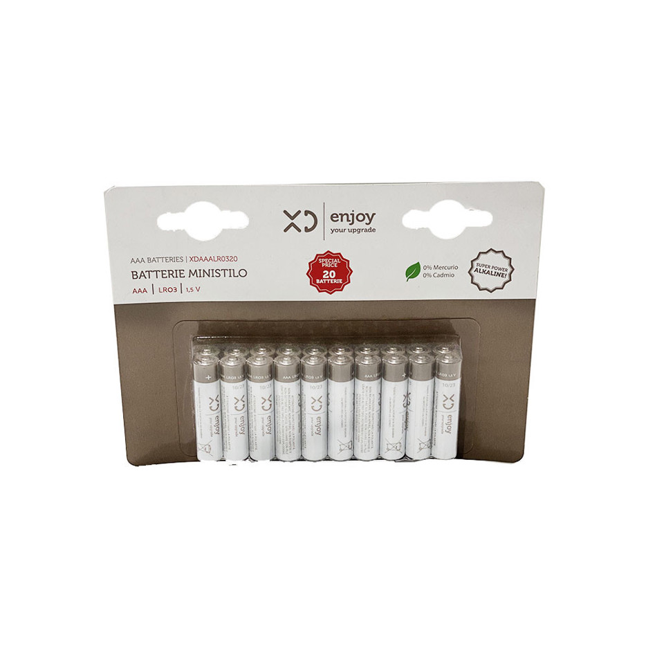 XD Enjoy Batteria Ministilo 20Pz Aaa Blister XDAAALR0320
